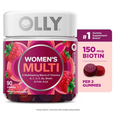 OLLY | Multivitamínico para Mujeres | 90 Gomitas | Multivitamínico