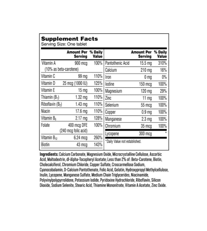 One A Day |  Multivitamínico, Multimineral para Hombres | 300 Tabletas | Salud Masculina