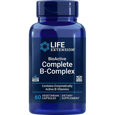 Life Extension | Complejo B | 60 Cápsulas Veganas | Energía y Sistema Nervioso
