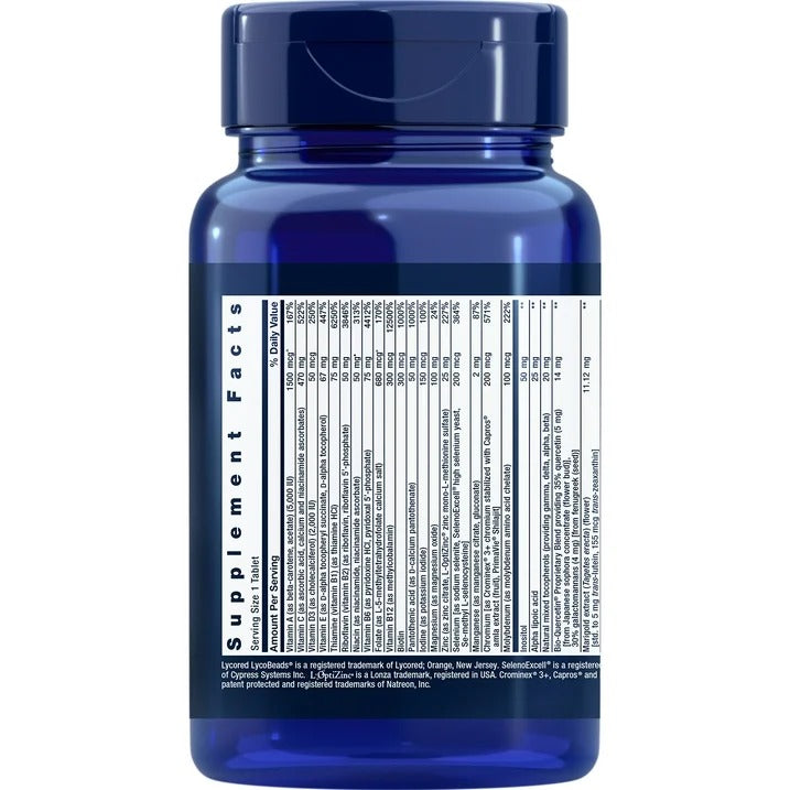 Life Extension | Multivitamínico One-Per-Day | 60 Tabletas | Multivitamínico