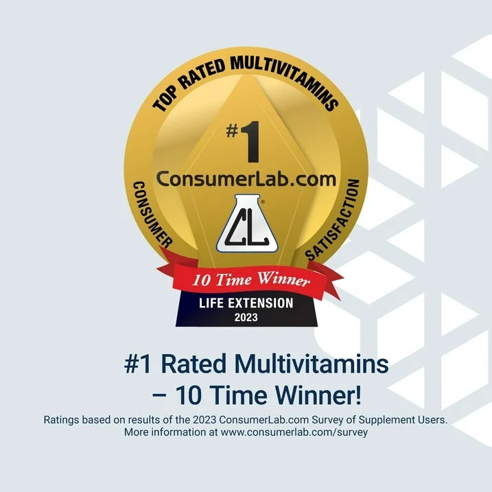 Life Extension | Multivitamínico One-Per-Day | 60 Tabletas | Multivitamínico