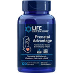 Life Extension | Multivitamínico Prenatal | 120 Cápsulas | Multivitamínico