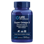 Life Extension | Super Omega-3 EPA/DHA | 240 Cápsulas | Salud Cardiovascular y Cerebral