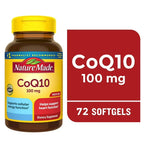 Nature Made | CoQ10 100mg | 72 Cápsulas Blandas | Salud Cardiovascular