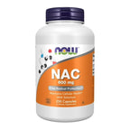 NOW Foods | NAC 600 mg con Selenio  | 250 Cápsulas Veganas | Detox