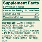 Spring Valley |  Magnesio 250 mg | 100 Tabletas | Sueño, Músculos y Sistema Nervioso