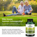 Swanson | Ashwagandha  450 mg |  100 Cápsulas | Relajación y Estrés