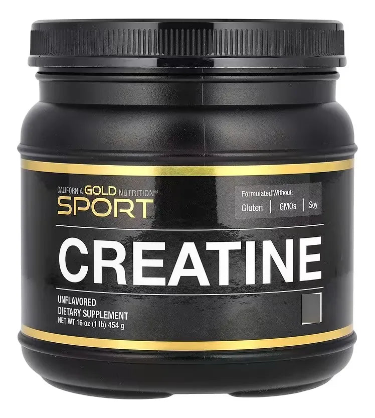 California Gold Nutrition | Monohidrato de Creatina Pura | 454 gramos (91 serv) | Resistencia muscular, Recuperación Eficiente