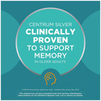 Centrum | Multivitamínico Silver Men 50+  | 275 Tabletas | Multivitamínicos