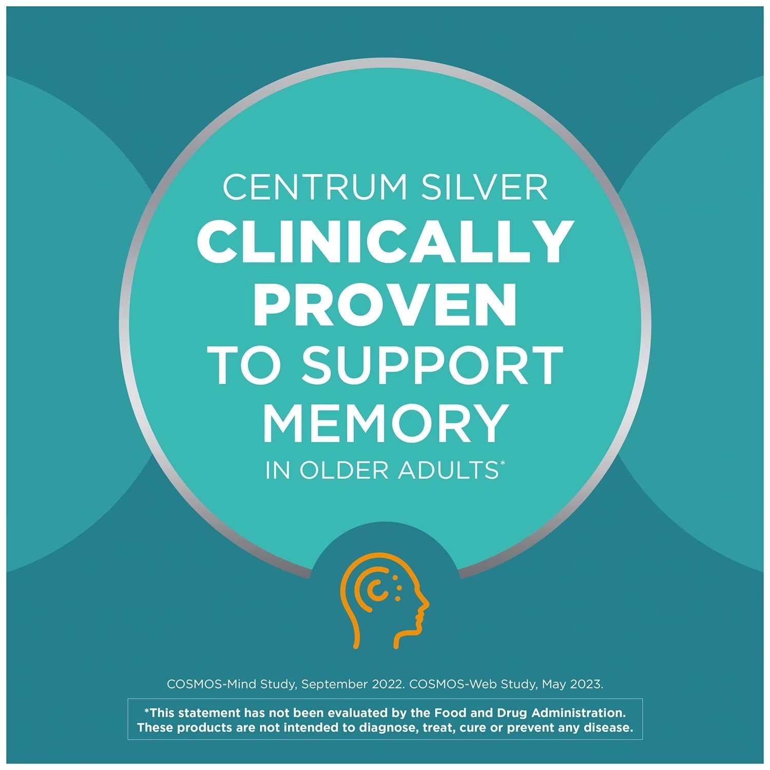 Centrum | Multivitamínico Silver Men 50+  | 275 Tabletas | Multivitamínicos