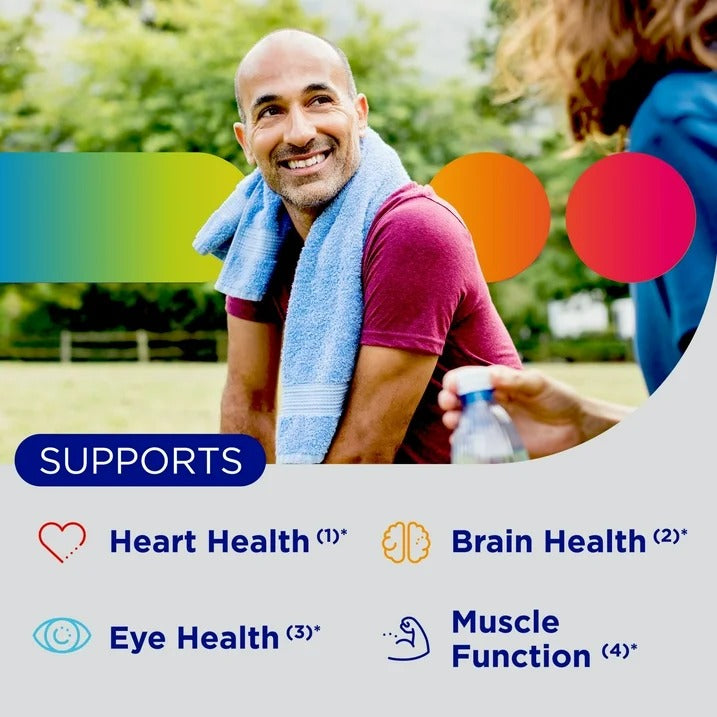 Centrum | Multivitamínico Silver Men 50+ | 65 Tabletas | Multivitamínicos
