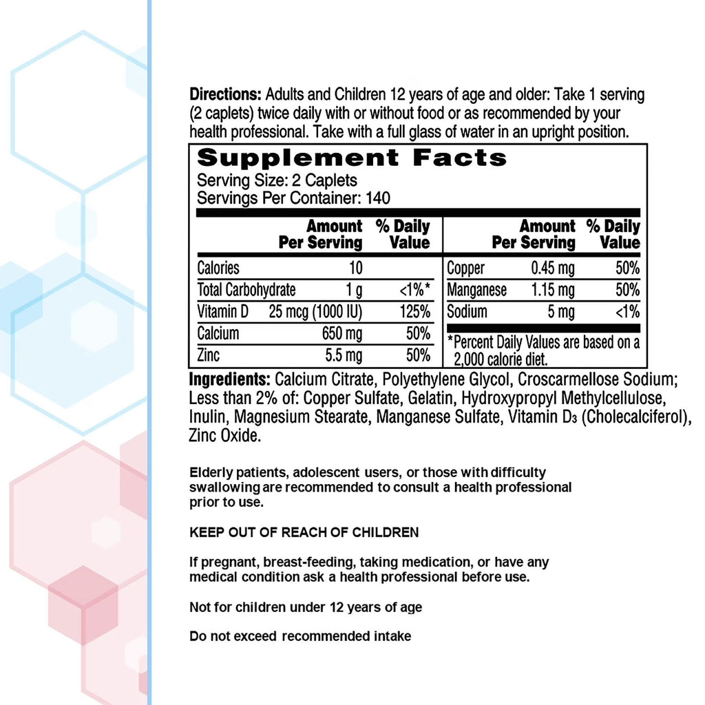 Citracal | Citrato de Calcio 630 mg | 280 Tabletas | Salud Ósea