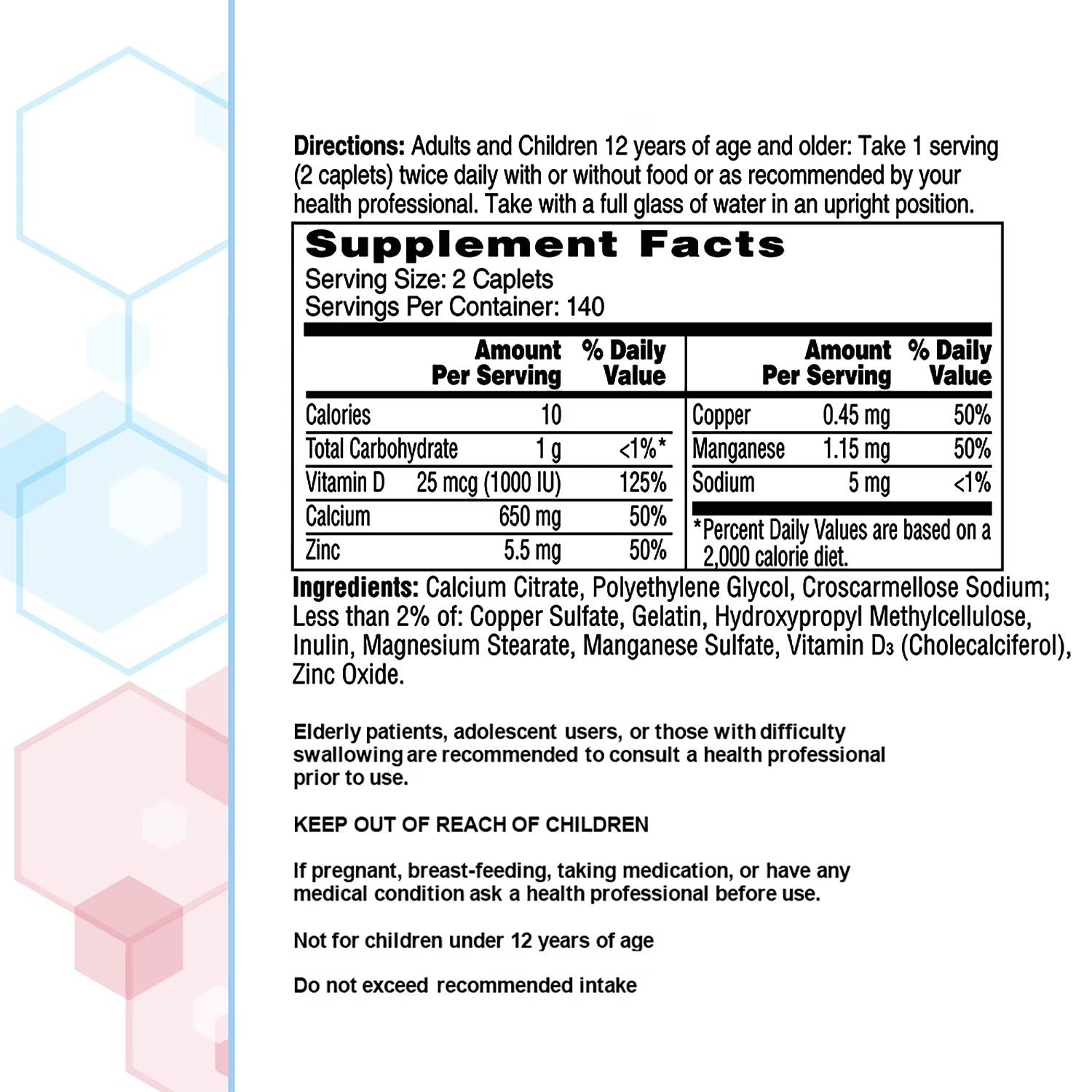 Citracal | Citrato de Calcio 630 mg | 280 Tabletas | Salud Ósea