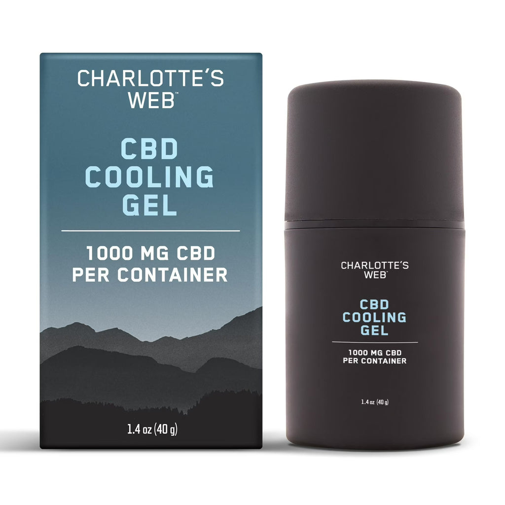 Charlotte's Web Gel Refrescante CBD | 1000 mg de CBD por Frasco | 40 g | Dolor Muscular