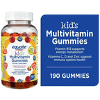 Equate | Gomitas Multivitamínicas para Niños | 190 Gomitas Sabor a Frutas | Salud Infantil