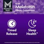 Member's Mark | Melatonina de Liberación Prolongada 10 mg | 300 tabletas | Soporte para el Sueño