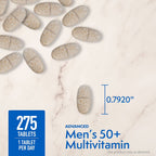Member's Mark | Multivitamínico Advanced Men's 50+ | 275 tabletas | Multivitamínicos