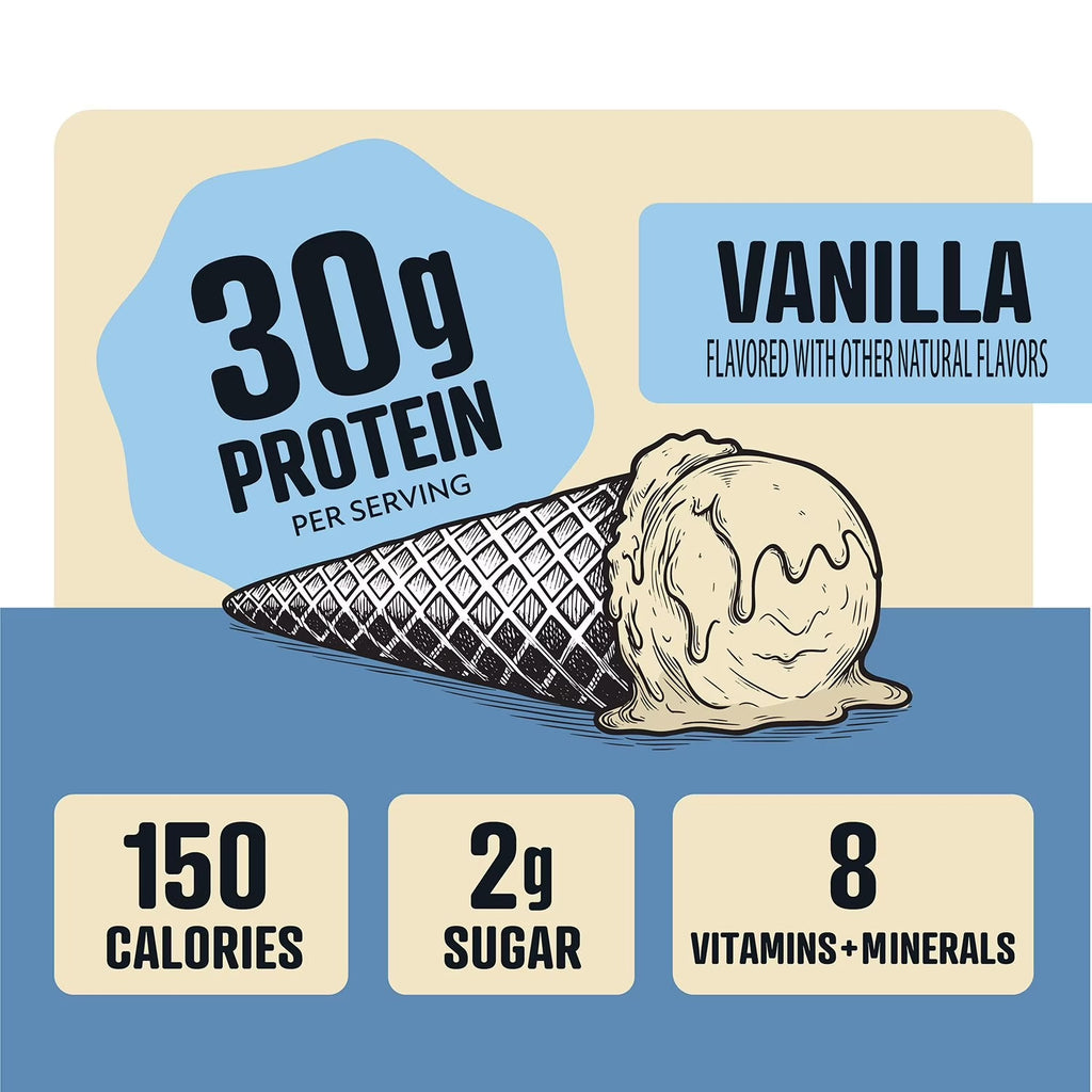 Member's Mark | Batido de Proteína Sabor Vainilla 30g | 340 ML | Fuerza y Rendimiento