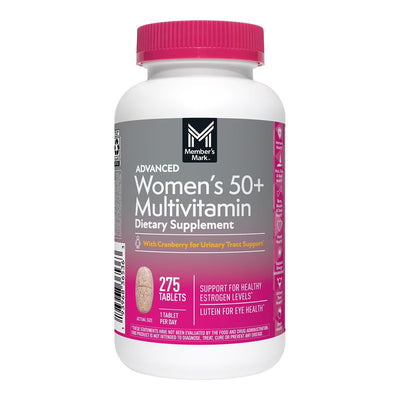 Member's Mark | Multivitamínico  Advanced Women's 50+ | 275 Tabletas | Salud Integral Femenina