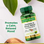 Nature’s Bounty | Ashwagandha KSM 66 + L-Teanina | 50 Tabletas | Apoyo Estrés y Ansiedad