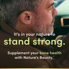 Nature’s Bounty | Calcio + Vitamina D3  1200 mg / 1000 IU | 120 Softgels | Salud Ósea e Inmunológica