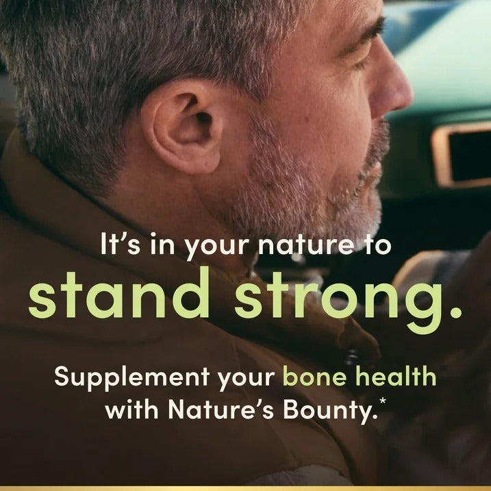 Nature’s Bounty | Calcio + Vitamina D3  1200 mg / 1000 IU | 120 Softgels | Salud Ósea e Inmunológica