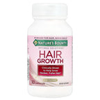Nature's Bounty | Optimal Solutions Hair Growth | 90 Cápsulas | Crecimiento Capilar