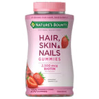 Nature's Bounty |  Cabello, Piel & Uñas | 230 Gomitas | Salud de Cabello, Piel y Uñas