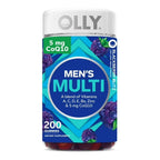 OLLY | Multivitamínicos para Hombres | 200 Gomitas Sabor Zarzamora | Multivitamínicos