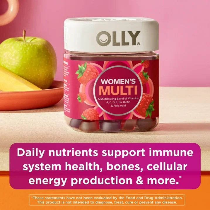 OLLY | Multivitamínico para Mujeres | 90 Gomitas | Multivitamínico